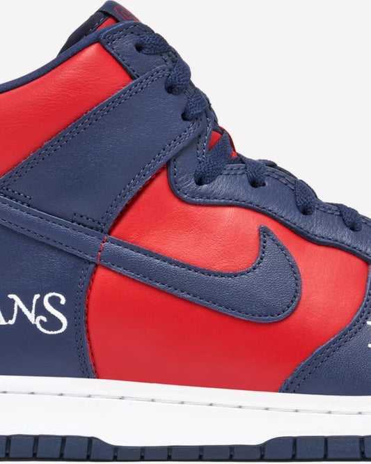 Nike SB Dunk High Supreme By Any Means Blue Red