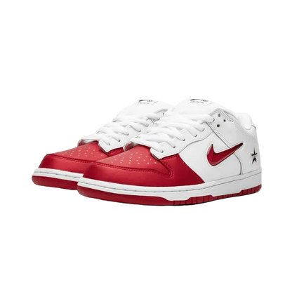 Nike SB Dunk Low Supreme Jewel Swoosh Red