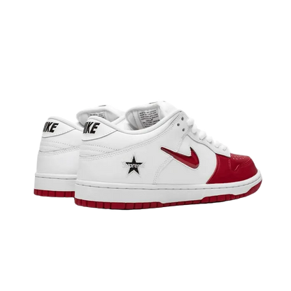 Nike SB Dunk Low Supreme Jewel Swoosh Red