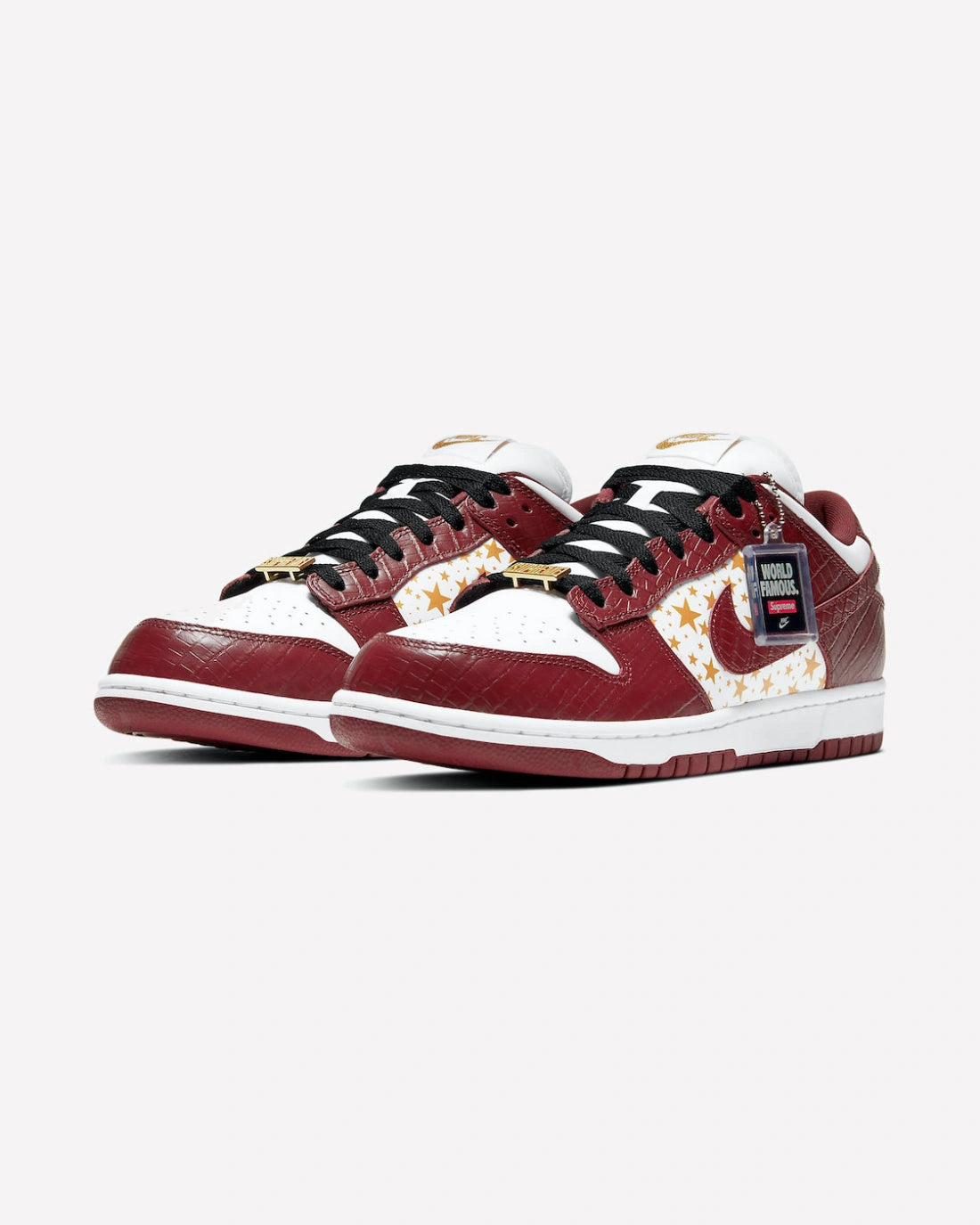 Nike SB Dunk Low Supreme Stars Barkroot Brown