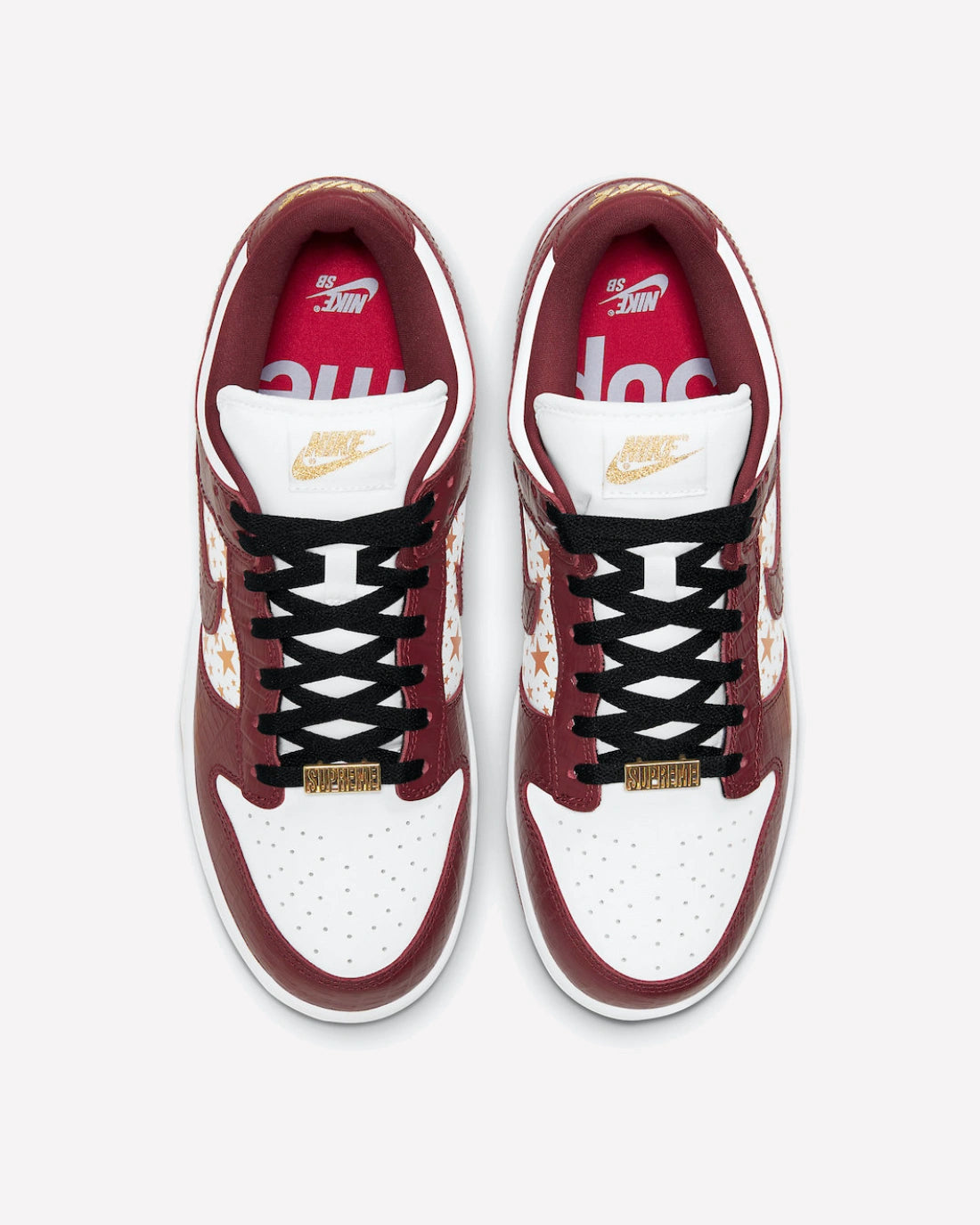 Nike SB Dunk Low Supreme Stars Barkroot Brown