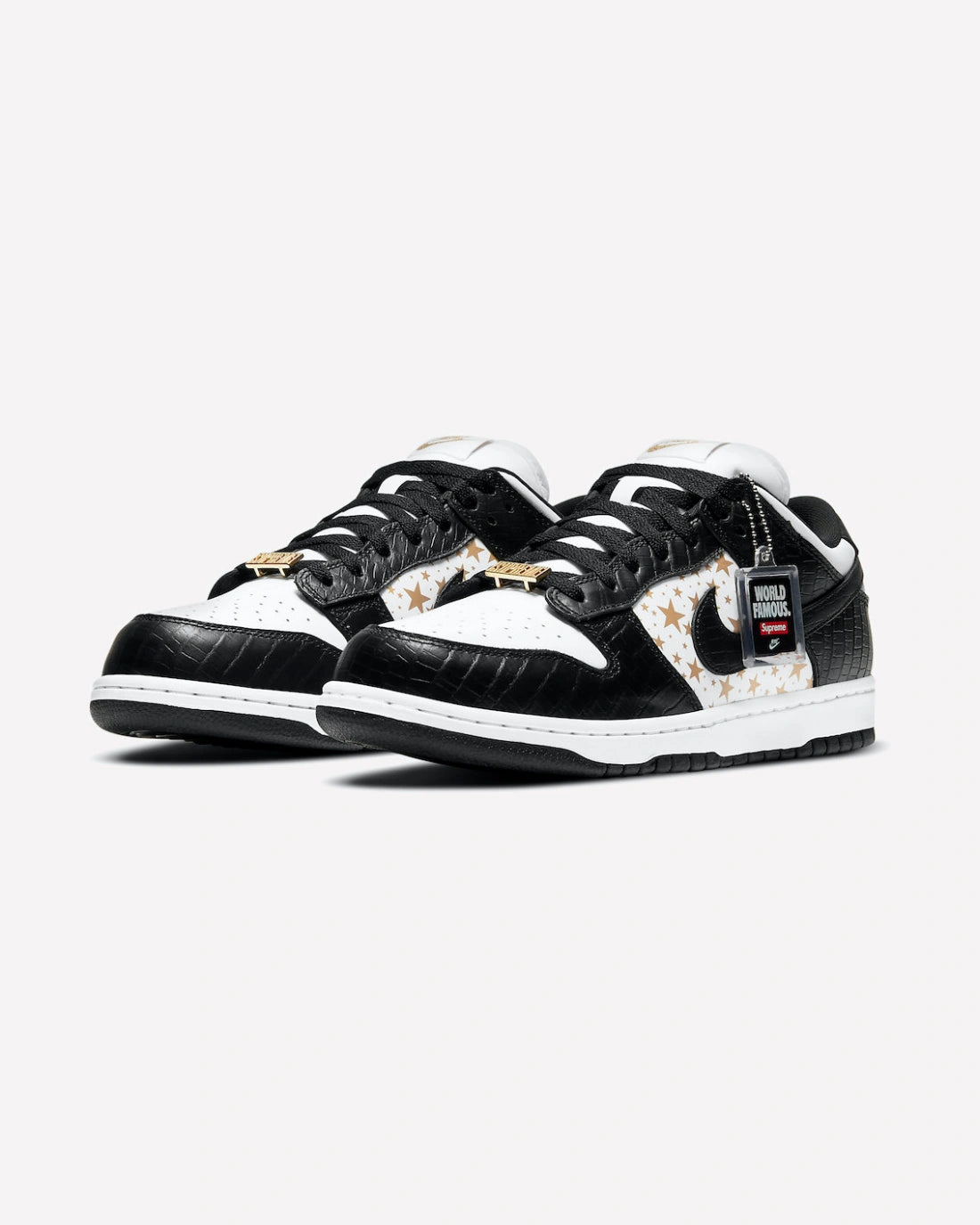 Nike SB Dunk Low Supreme Stars Black