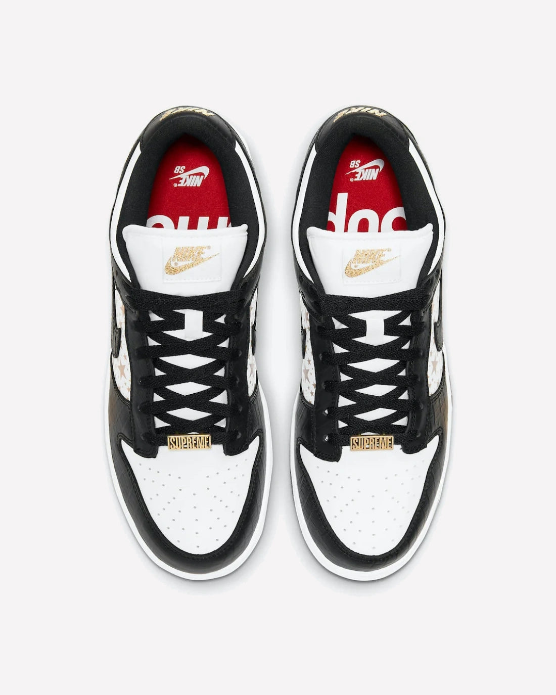 Nike SB Dunk Low Supreme Stars Black