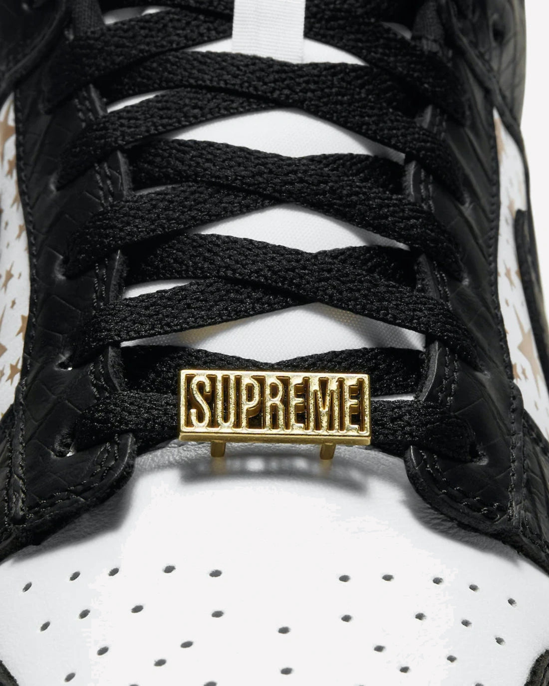 Nike SB Dunk Low Supreme Stars Black