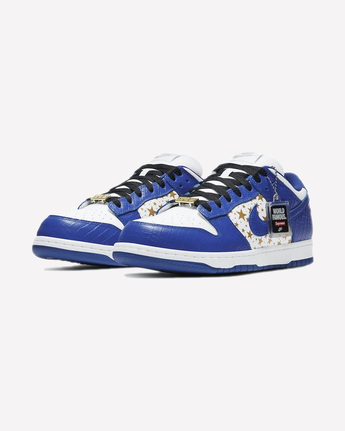 Nike SB Dunk Low Supreme Stars Hyper Royal
