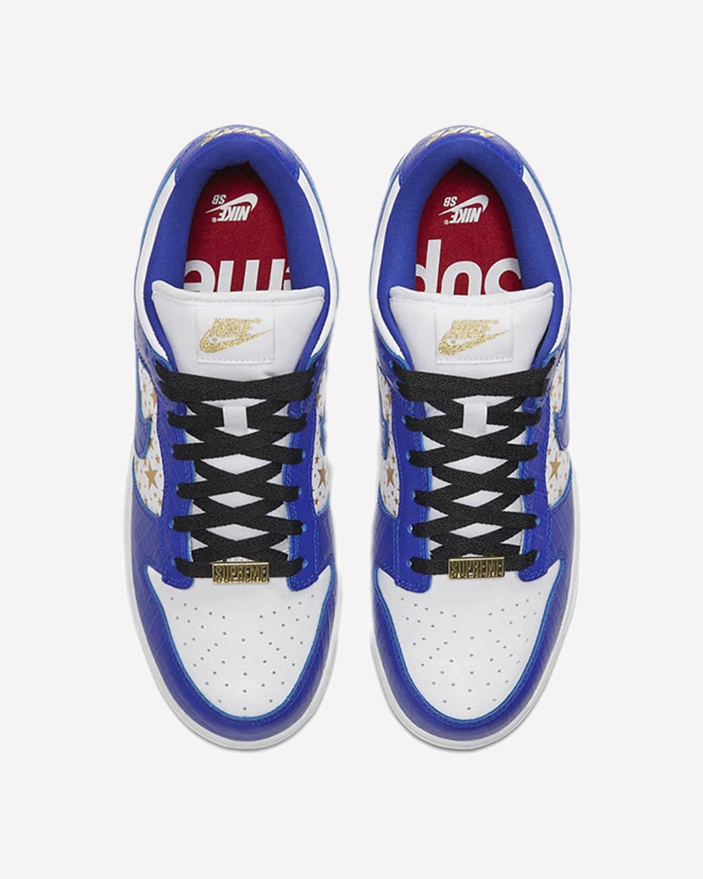 Nike SB Dunk Low Supreme Stars Hyper Royal