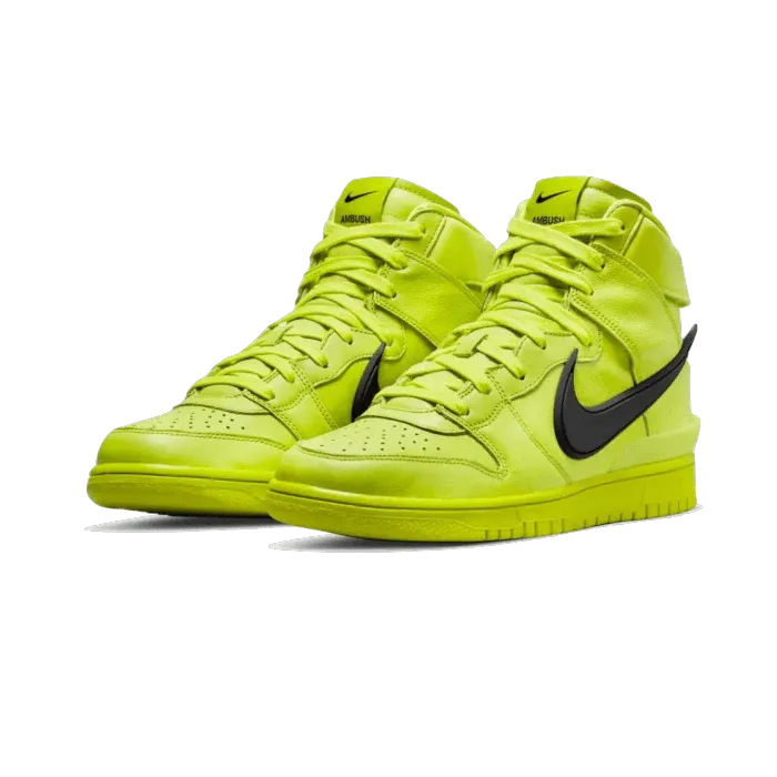Nike Dunk High AMBUSH Flash Lime