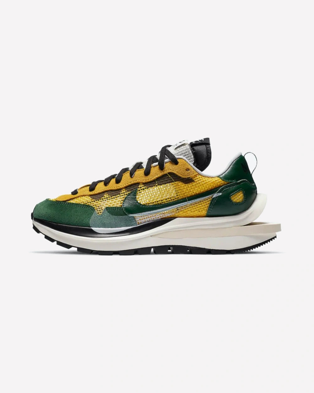 Nike sacai Vaporwaffle Tour Yellow Stadium Green