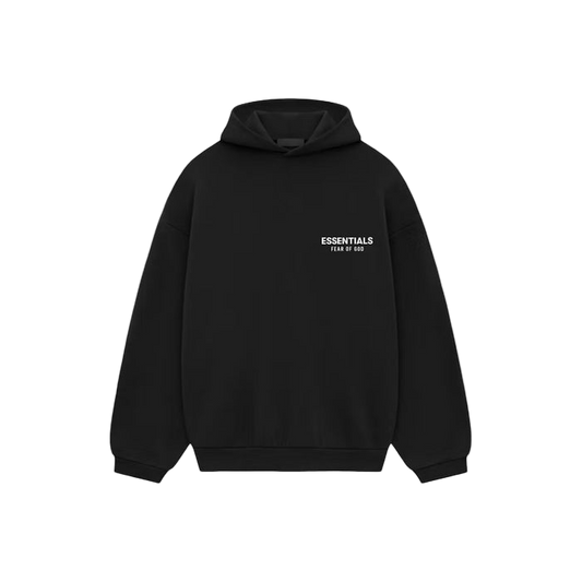 Fear of God Essentials Fleece Hoodie (FW24) Black