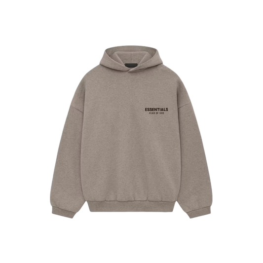 Fear of God Essentials Fleece Hoodie (FW24) Heather Gray