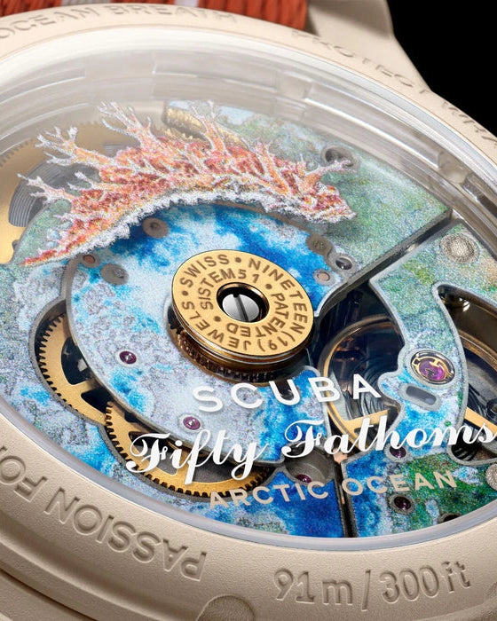 Blancpain x Swatch Scuba Fifty Fathoms Arctic Ocean