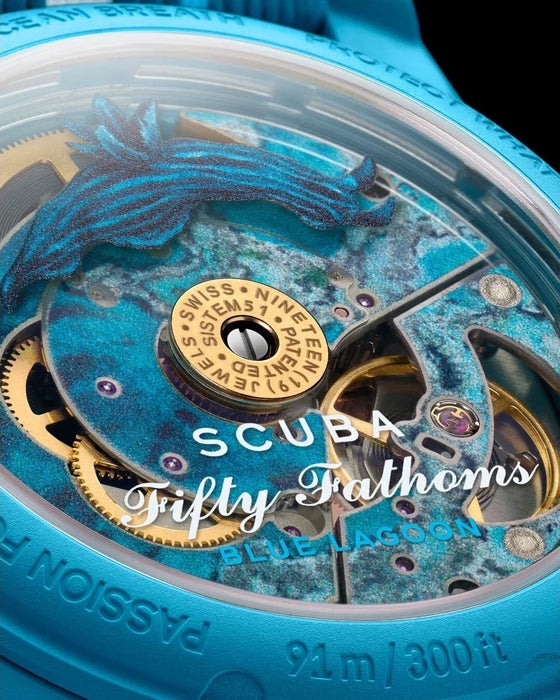 Blancpain x Swatch Scuba Fifty Fathoms Blue Lagoon