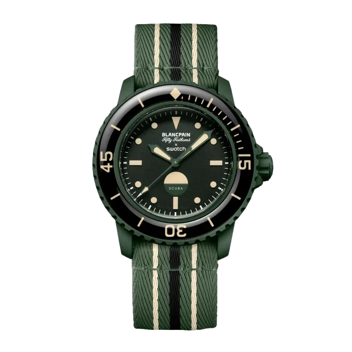 Blancpain x Swatch Scuba Fifty Fathoms Green Abyss