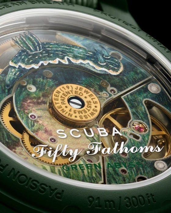 Blancpain x Swatch Scuba Fifty Fathoms Green Abyss