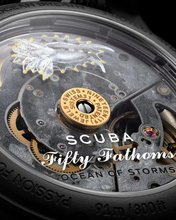 Blancpain x Swatch Scuba Fifty Fathoms Ocean of Storms