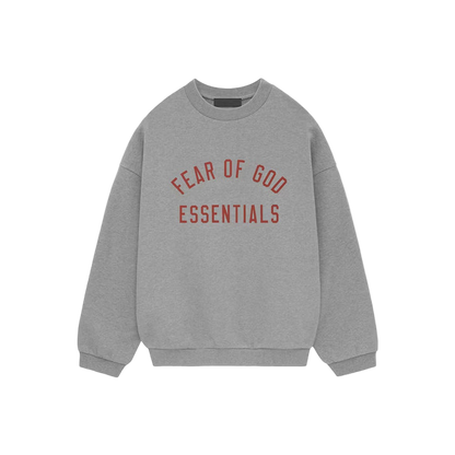 Fear of God Essentials Fleece Crewneck Dark Heather