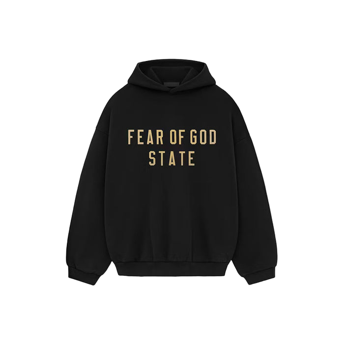 Fear of God Essentials Fleece Hoodie Black