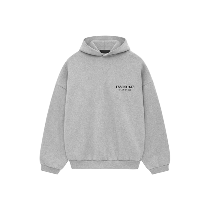 Fear of God Essentials Fleece Hoodie Light Heather Gray