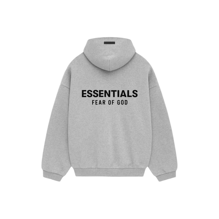 Fear of God Essentials Fleece Hoodie Light Heather Gray