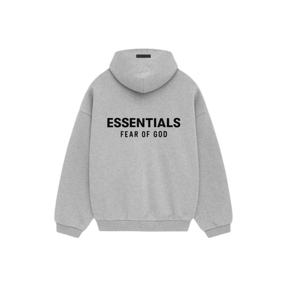 Fear of God Essentials Fleece Hoodie Light Heather Gray