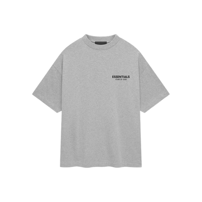 Fear of God Essentials Jersey Crewneck T-Shirt Light Heather Gray