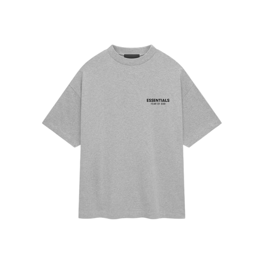 Fear of God Essentials Jersey Crewneck T-Shirt Light Heather Gray