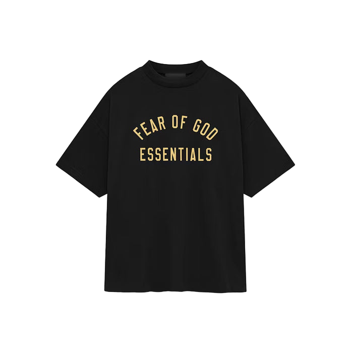 Fear of God Essentials Jersey Crewneck Tee Black