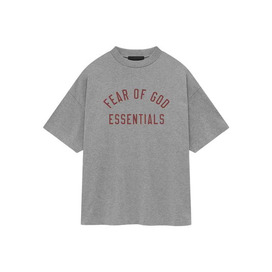 Fear of God Essentials Jersey Crewneck Tee Dark Heather