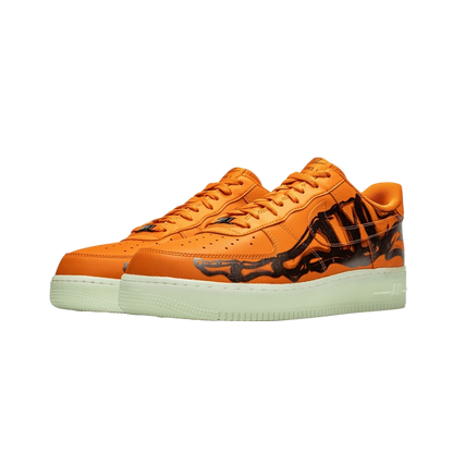 Nike Air Force 1 Low Orange Skeleton Halloween (2020)
