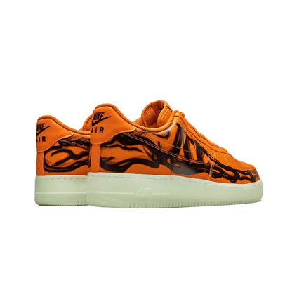 Nike Air Force 1 Low Orange Skeleton Halloween (2020)
