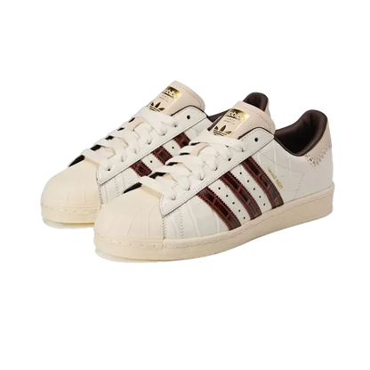 adidas Superstar Wales Bonner White Brown Croc
