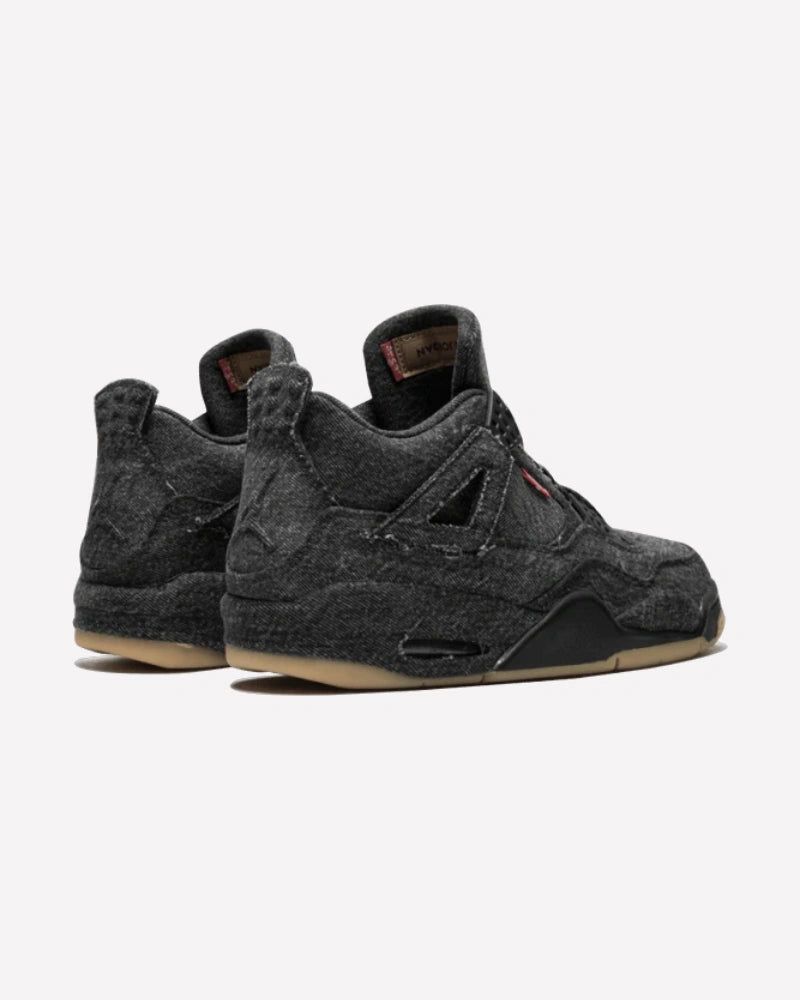 Air Jordan 4 Retro Levi's Black