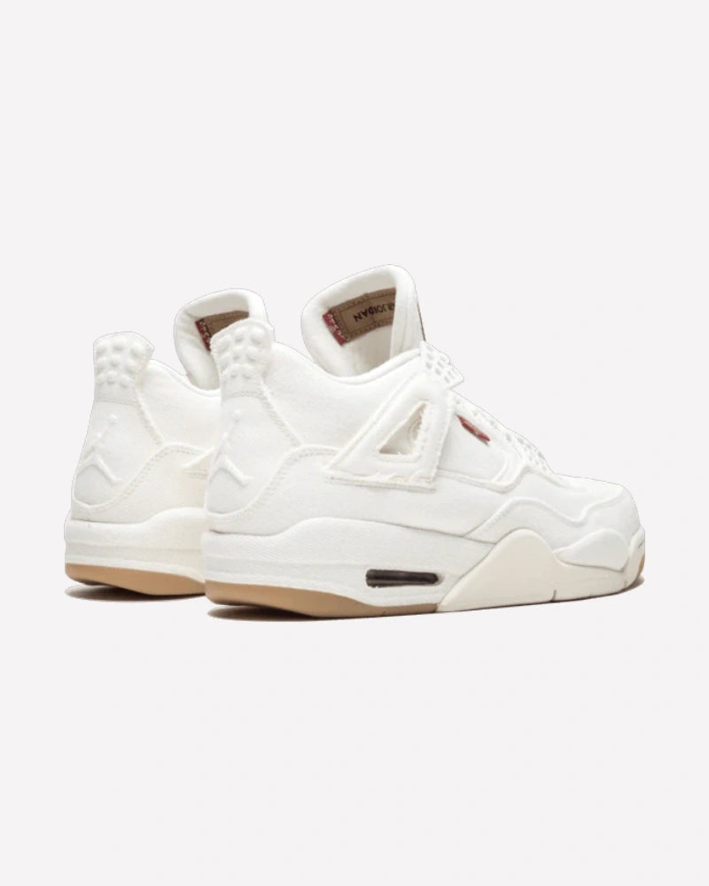 Air Jordan 4 Retro Levi's White
