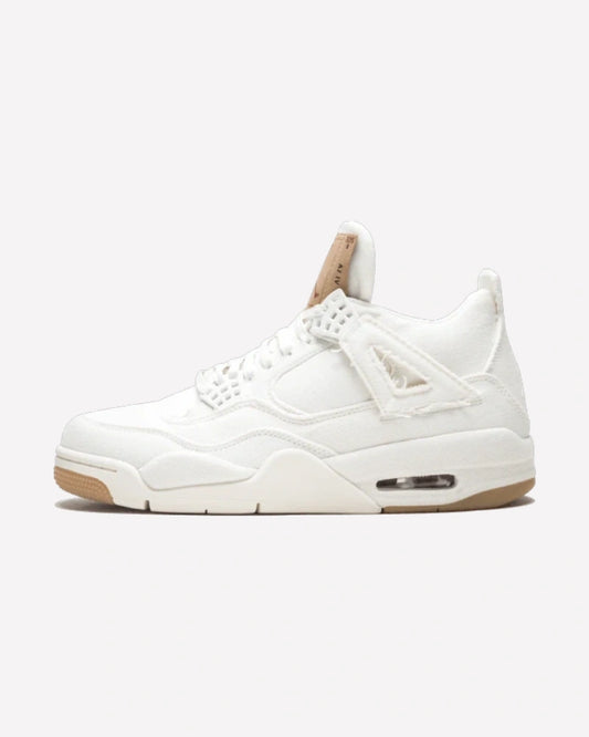 Air Jordan 4 Retro Levi's White