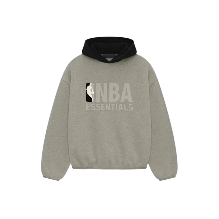 Fear of God Essentials NBA Hoodie Warm Heather/Black