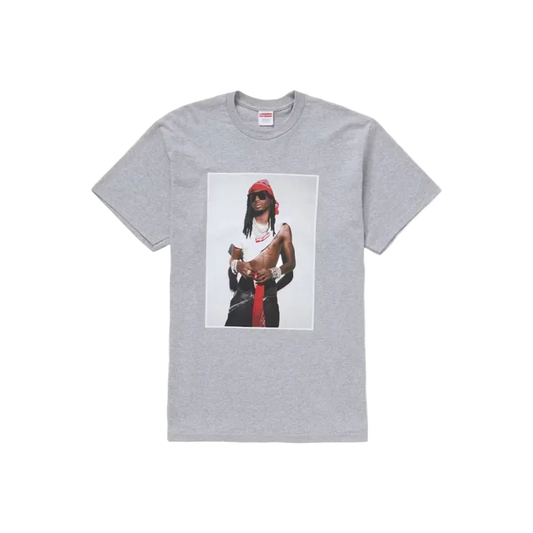 Supreme Playboi Carti Tee Heather Grey