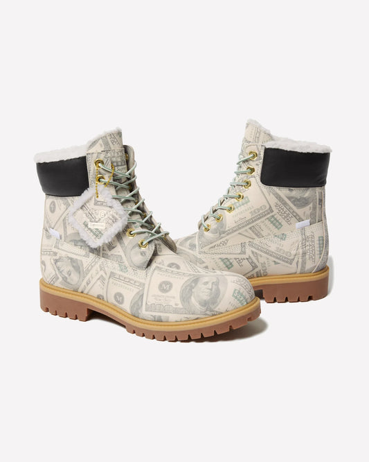 Timberland 6" Premium Waterproof Boot Supreme x MM6 Maison Margiela $100 Bills