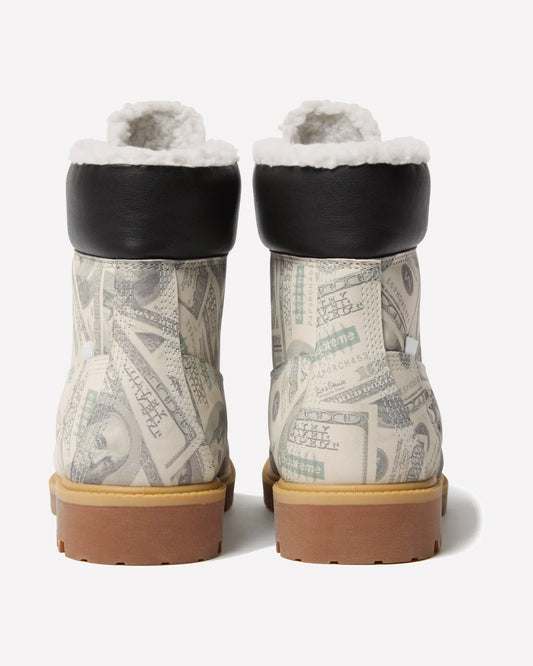 Timberland 6" Premium Waterproof Boot Supreme x MM6 Maison Margiela $100 Bills