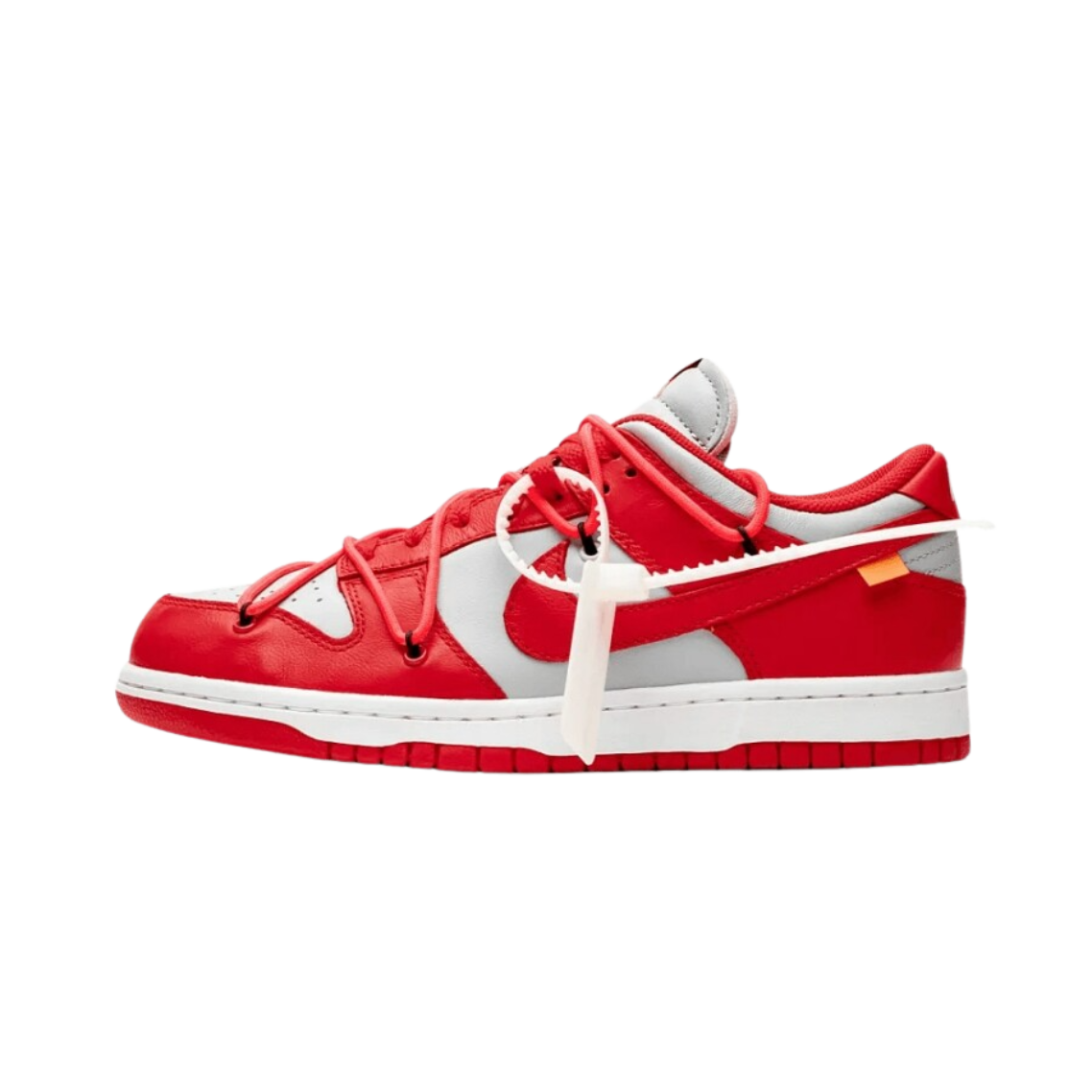 Nike Dunk Low Off-White University Red - Sneaker Lane