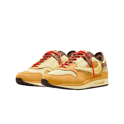 Nike Air Max 1 Travis Scott Cactus Jack Wheat Lemon Drop - Sneaker Lane
