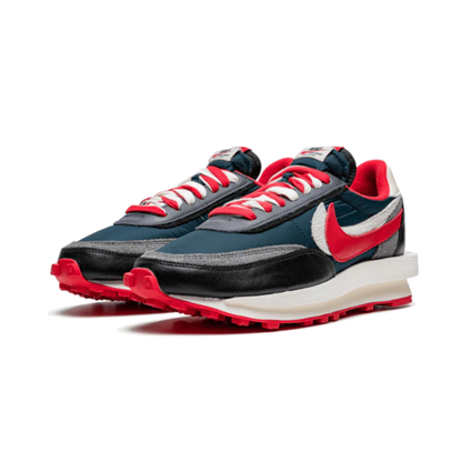 Nike LD Waffle sacai Undercover Midnight Spruce University Red - Sneaker Lane