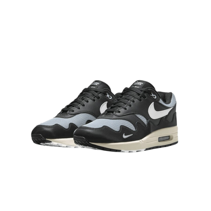Nike Air Max 1 Patta Waves Metallic Silver White Black