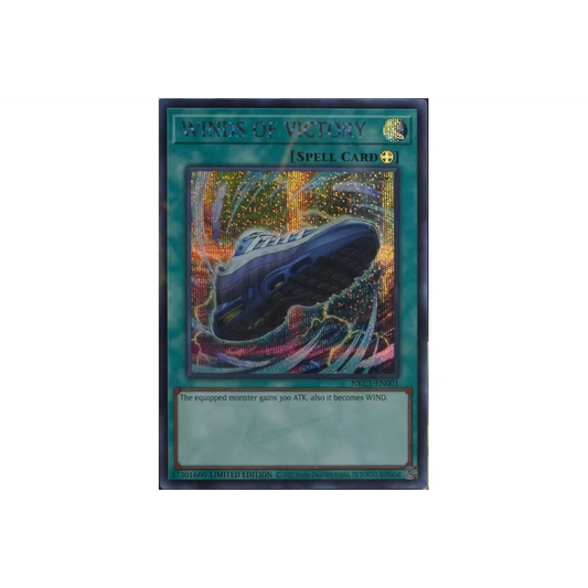 Yu-Gi-Oh x Nike Winds of Victory Air Max Muscle 95 Spell Card Ungraded