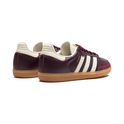 adidas Samba OG Maroon Gold Metallic