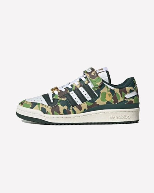 adidas Forum 84 Low Bape 30th Anniversary Green Camo
