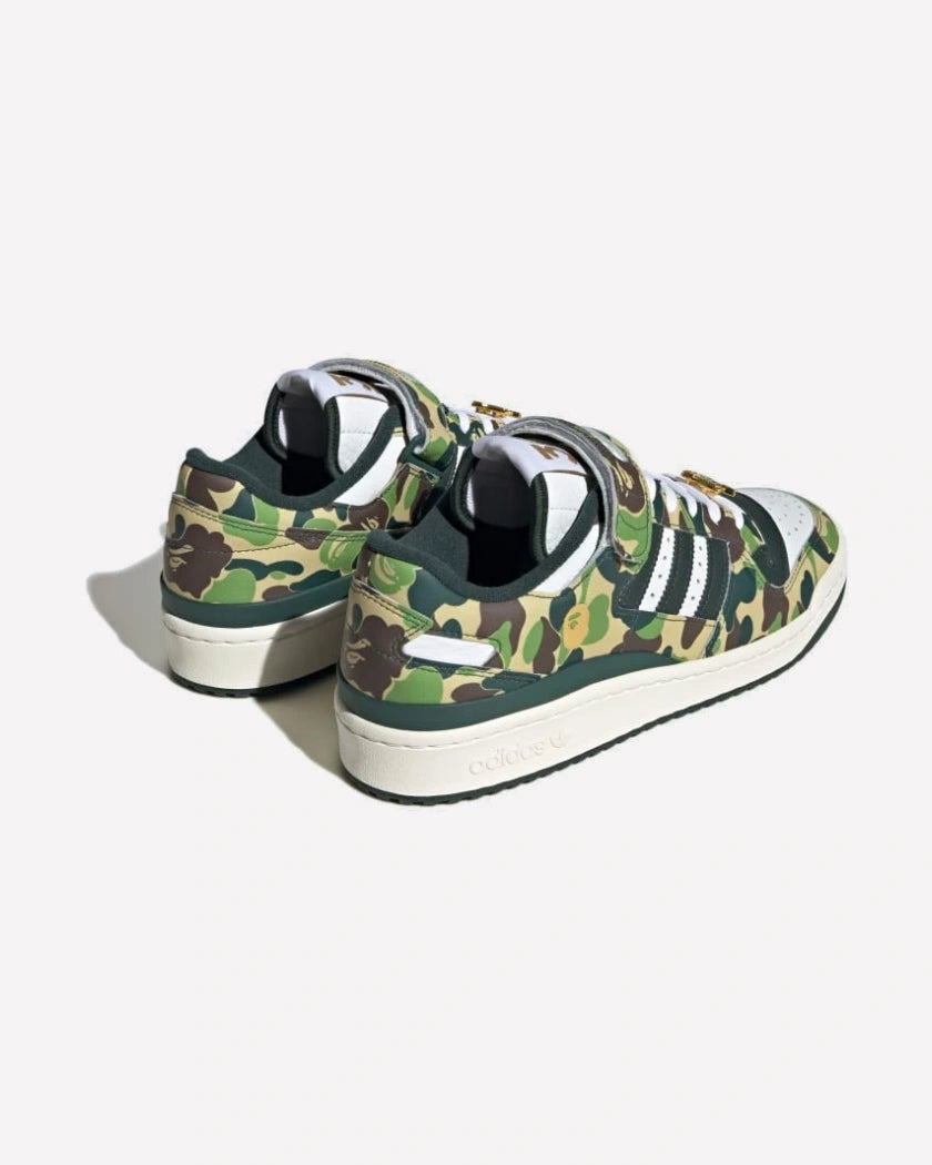 adidas Forum 84 Low Bape 30th Anniversary Green Camo