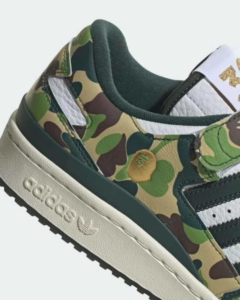 adidas Forum 84 Low Bape 30th Anniversary Green Camo