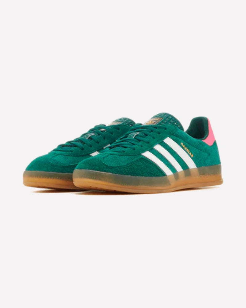 adidas Gazelle Indoor Collegiate Green Lucid Pink
