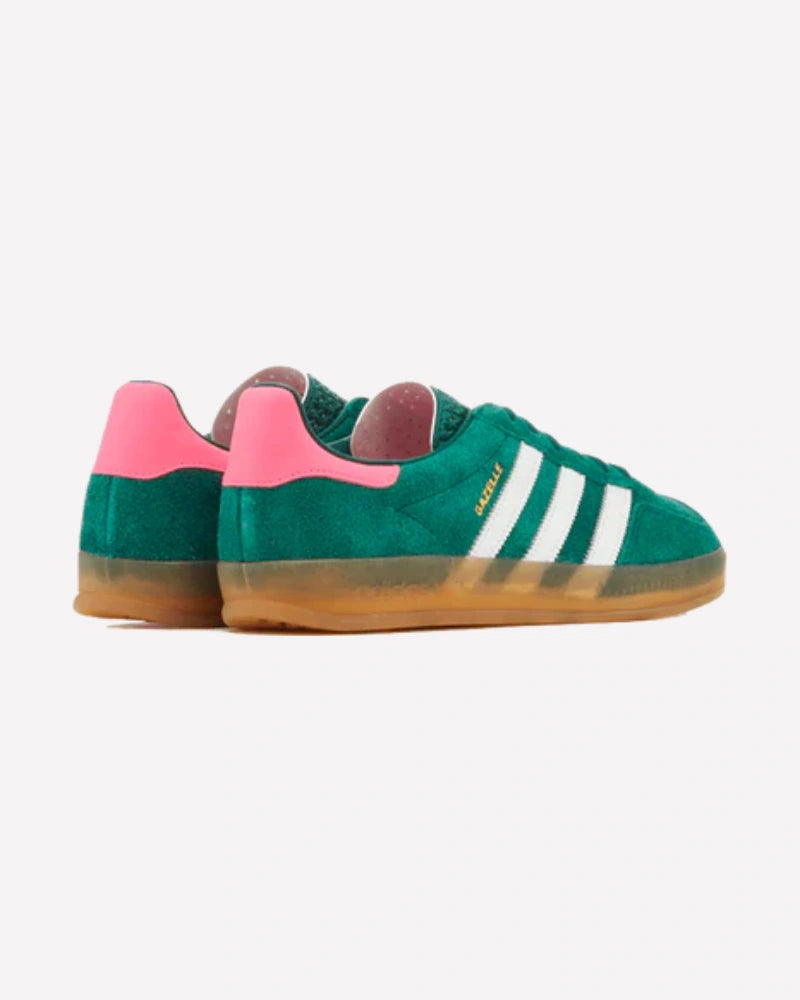 adidas Gazelle Indoor Collegiate Green Lucid Pink