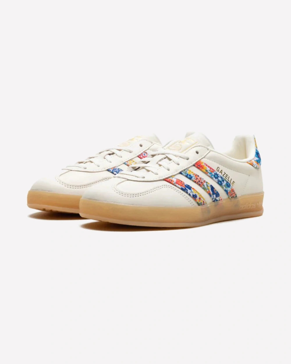 adidas Gazelle Indoor Liberty London Floral Embroidery Stripes